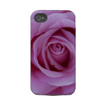 Pink Rose Tough Iphone 4 Covers