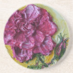 Pink Rose Coaster