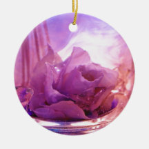 "Pink Rose" Collection Ornament