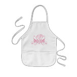 Pink Rose Designer Bib Aprons