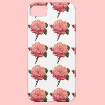Pink Rose Flowers iPhone 5 Case casemate cases