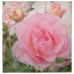 Pink rose "Fragrant Cloud" Printed Napkins