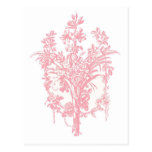 Pink Rose Graphic Postcard
