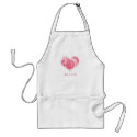 Pink Rose Heart Love 'n Cook! Apron