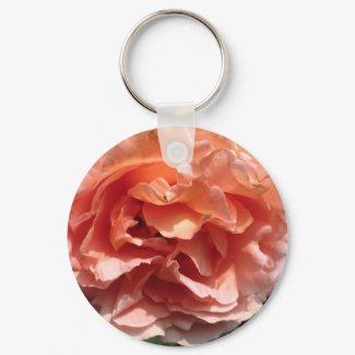Pink Rose keychain