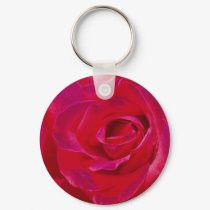 Pink Rose Keychain by emele1 Pink Rose Keychain