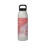 Pink Rose Liberty Bottle Water Bottle
