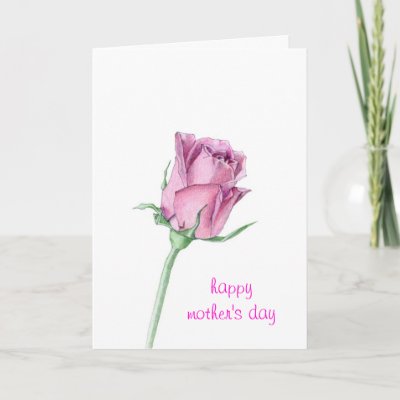 Cards For Rose Day. Pink Rose Motheramp;#39;s Day