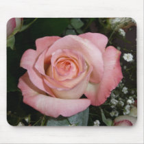 pink rose mousepads by bkang22 pink rose mousepads