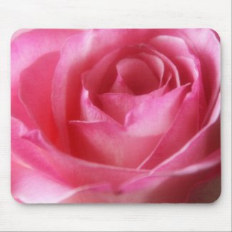 Pink Rose Mousepad mousepad