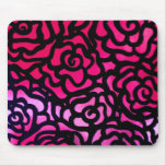pink rose mousepad