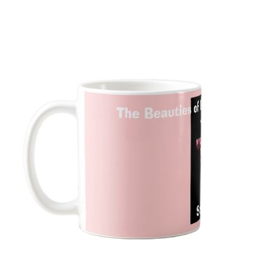 pink-rose coffee mug by ElyseTaylor