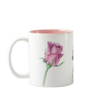 Pink Rose Mug