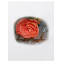Pink Rose on Metal Mallet Bells Flyer
