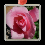 Pink Rose Ornament