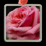 Pink Rose Ornament