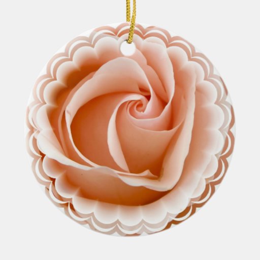 Pink Rose Ornaments & Pink Rose Ornament Designs Zazzle