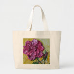 Pink Rose Painting Tote Bag