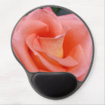 pink rose petals gel mouse pad