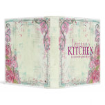 Pink Rose Recipe Binder
