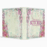Pink Rose Recipe Binder