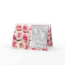 Pink Rose Romance - Template Card