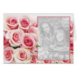 Pink Rose Romance - Template Card