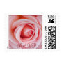 Pink Rose RSVP Stamp