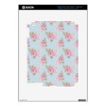 Pink Rose Skin iPad 3 Decals
