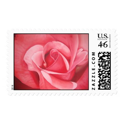 Pink Rose Stamp
