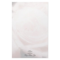Pink Rose Stationary stationery