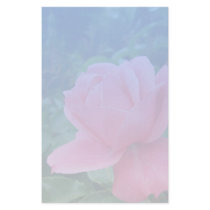 pink rose stationery design