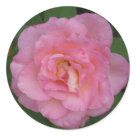 round_sticker - Pretty Pink Rose stickers are great to add to your stationery collection for that final touch.: Sizes 