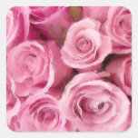Pink Rose Stickers