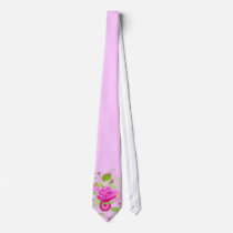 Pink rose ties