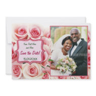 Pink Rose - Vow Renewal invitation