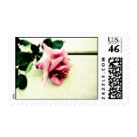 Pink Rose Wedding Postage (MEDIUM)
