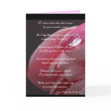 Pink Rose Will You Be My Bridesmaid card