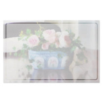 Pink Roses and Ivy Custom Stationery