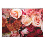 Pink Roses Bouquet Placemat