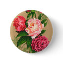Pink Roses buttons by vintagetreasurechest Pink Roses buttons