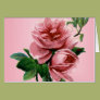Pink Roses Cards