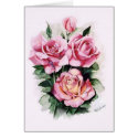 Pink Roses cards