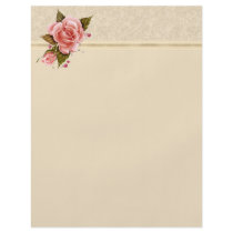 Pink Roses Custom Flyer