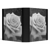 Pink Roses in Anzures 4 B&W Binder