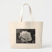 Pink Roses in Anzures 4 B&W Tote Bag