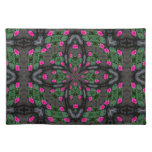 Pink Roses Kaleidoscope Placemat