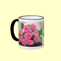 Pink Roses mugs