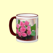 Pink Roses mugs