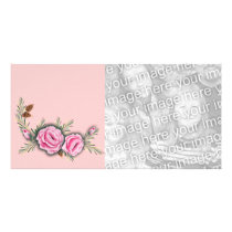 PINK ROSES & PINE by SHARON SHARPE photo cards by sharonsharpe PINK ROSES & PINE by SHARON SHARPE photo cards